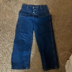 Cropped jeans